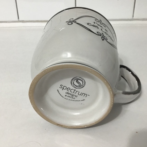 “I’m A Cat Lover” Ceramic Stoneware Mug By Spectrum Designz - Picture 6 of 7